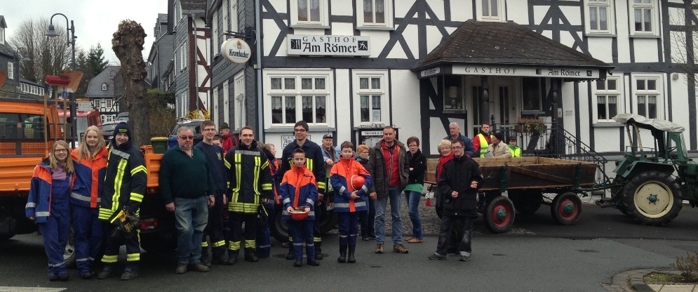 Aktion Saubere Landschaft des Burbacher Heimatvereins